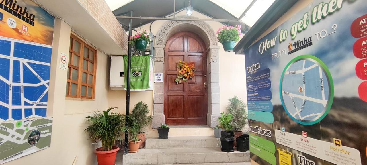Minka Hostel Quito Eksteriør billede